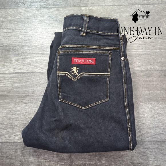 Braxton Straight Leg Jeans Size 12 - Picture 6 of 6